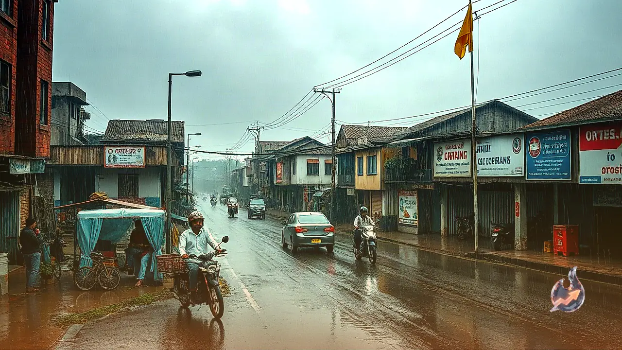 Monsoon Active Across Jharkhand with Thunderstorm Warnings in 11 Districts, Heavy Rain Forecast for August 23