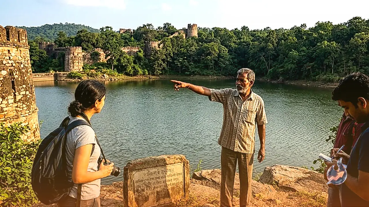 Centuries-Old Folklore Meets Scenic Wilderness at Asur Bandh Near Palamau Fort