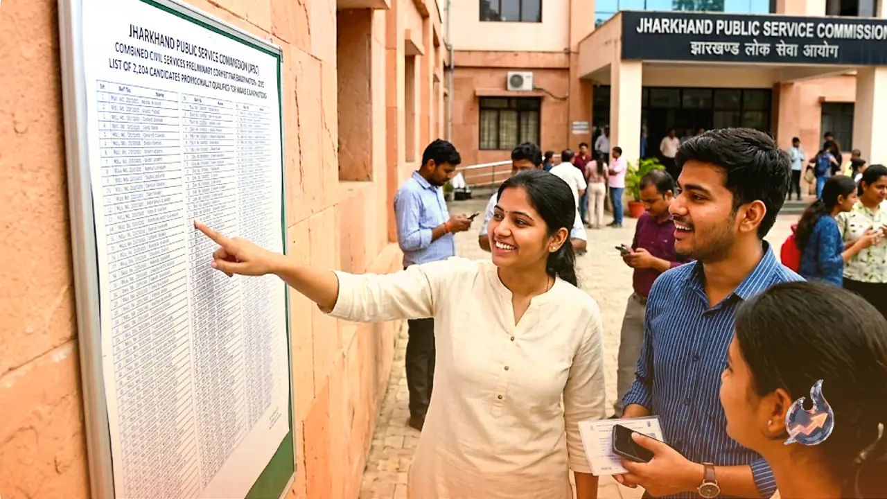Jharkhand Releases JPSC Prelims Result, 2,204 Candidates Advance to Mains