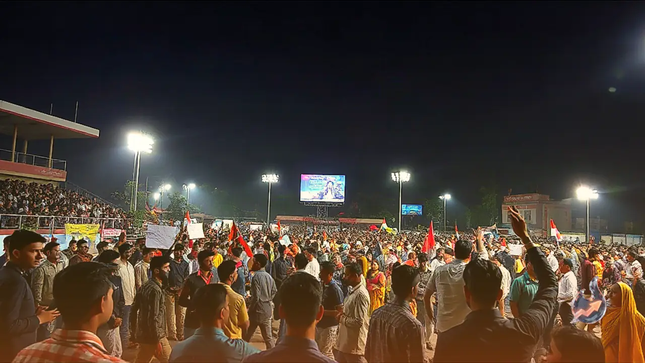 Students Take Out Aabhaar Yatra in Ranchi Following Cancellation of JSSC-CGL Exam as Devendra Nath Mahato Ends 16-Day Fast