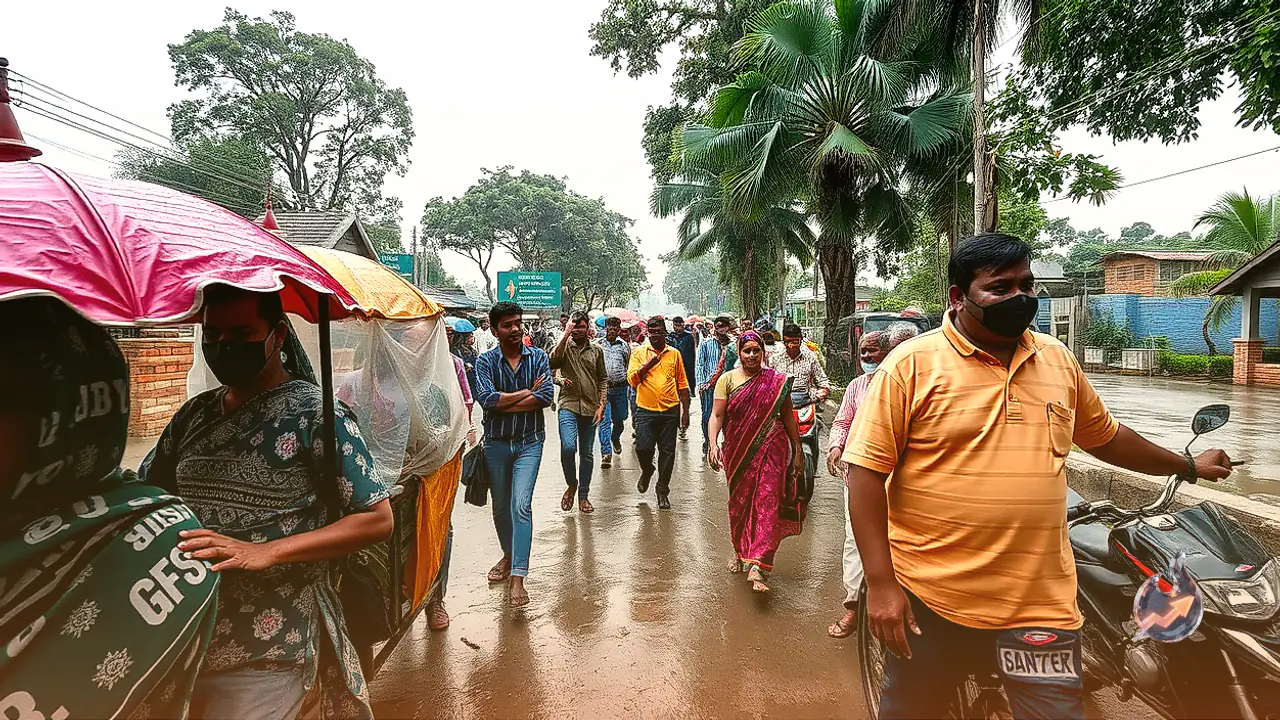 Jharkhand Weather Update: Showers Likely in Four Southern Districts as Palamu Hits 33 Degrees