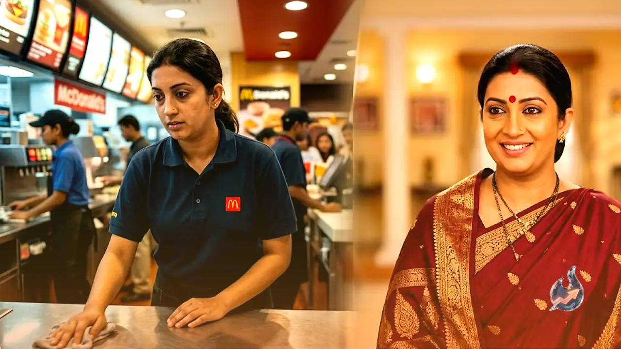 From Scrubbing Floors at McDonald's to Television's Most Loved Bahu, How a Father's Condition Rewrote Smriti Irani's Fate