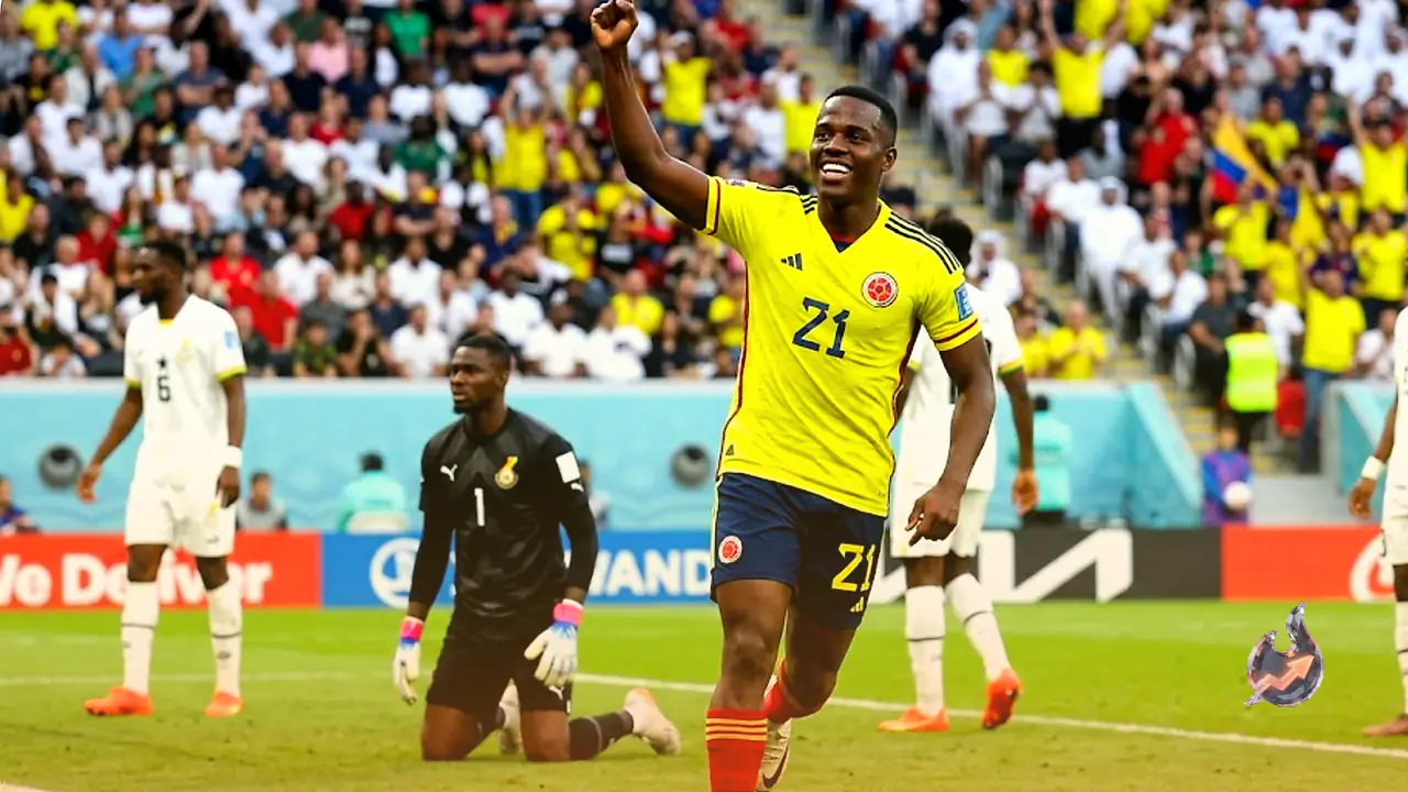 Jhon Arias's solitary goal knocks Ghana out as the World Cup last-16 picture is complete