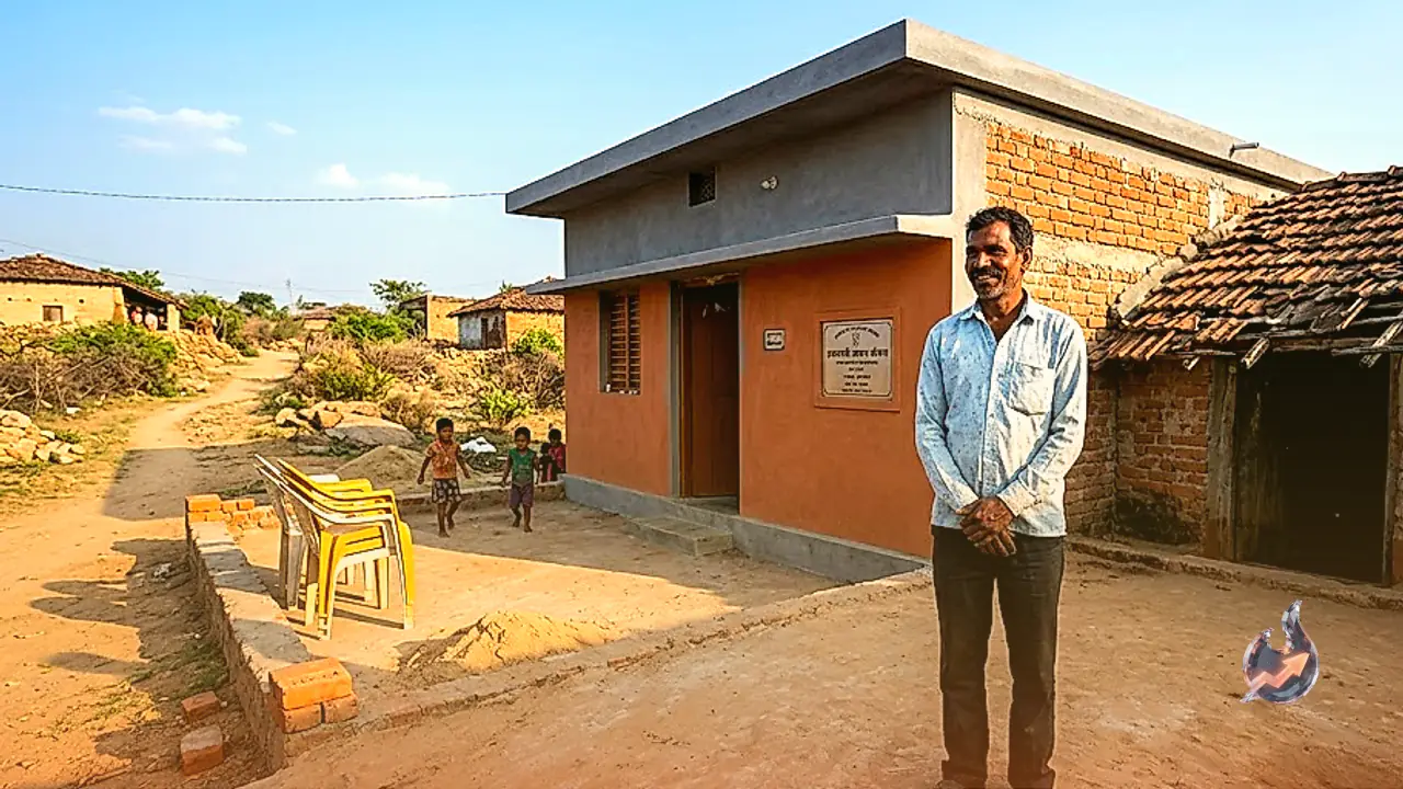 Jhumri Telaiya Daily Wage Worker Ajit Ravidas Builds Pucca House After Securing Rs 2.25 Lakh Under Central Housing Scheme