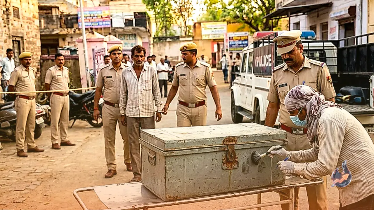 Rajasthan husband held after wife's body found stuffed inside trunk in Jhunjhunu