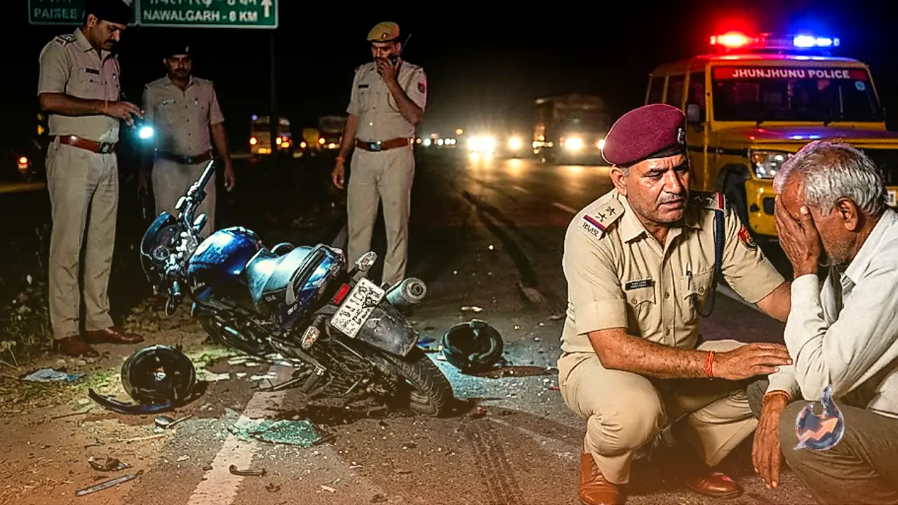 Unidentified Vehicle Rams Head Constable's Bike on Jhunjhunu Highway, He Dies in Hospital