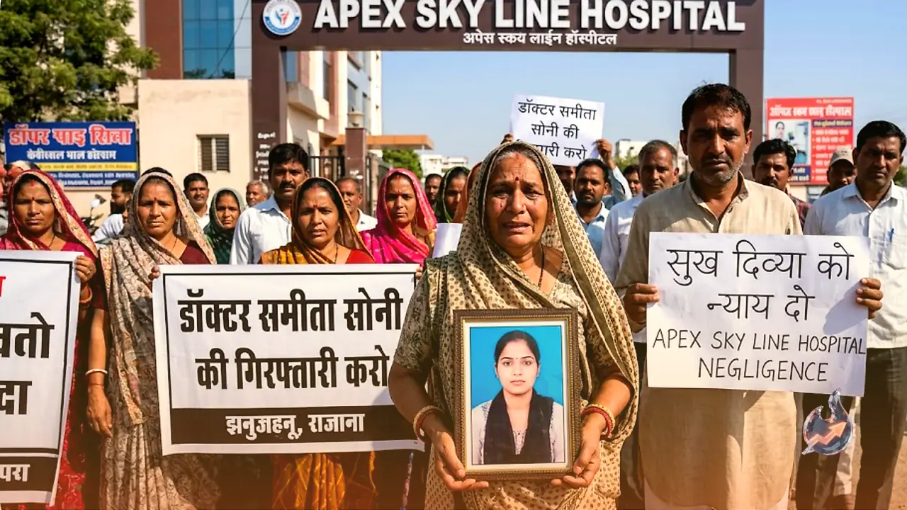 Rajasthan: Woman, 21, Dies After Hospital Surgery in Jhunjhunu, Family Alleges Doctor Vanished as Her Condition Worsened