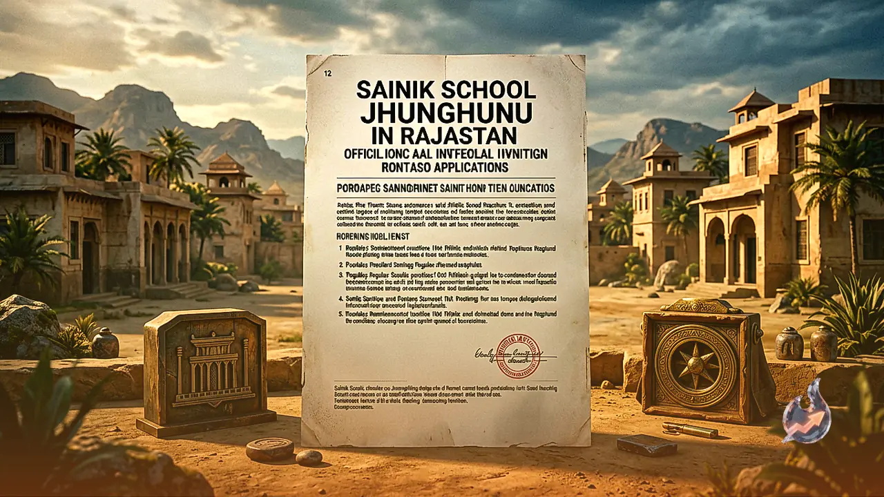Sainik School Jhunjhunu Recruitment 2026: Apply For Teaching And Non-Teaching Posts