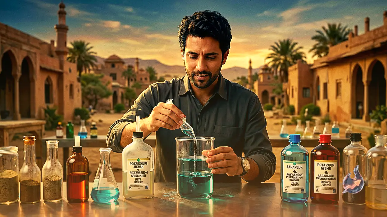 YouTuber Amit Sharma Demonstrates Chemical Experiments at Jiete University Orientation