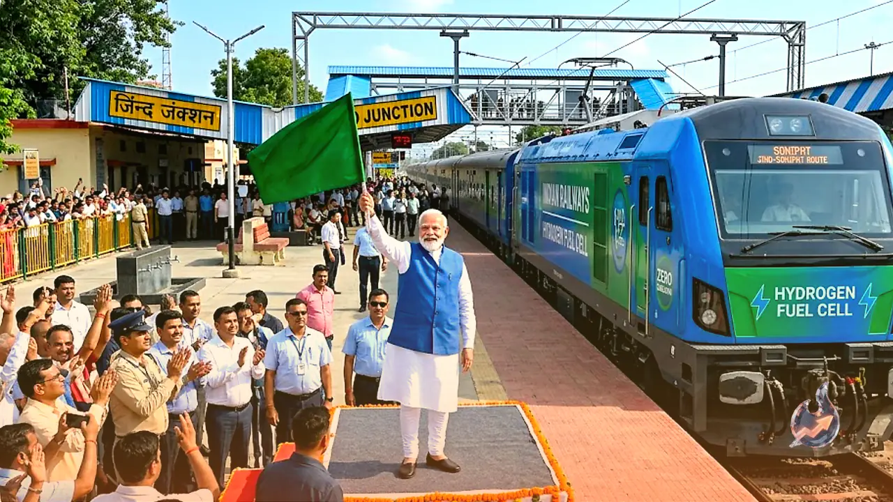Zero-emission travel for as little as ₹5 as India's first hydrogen train begins running on July 17
