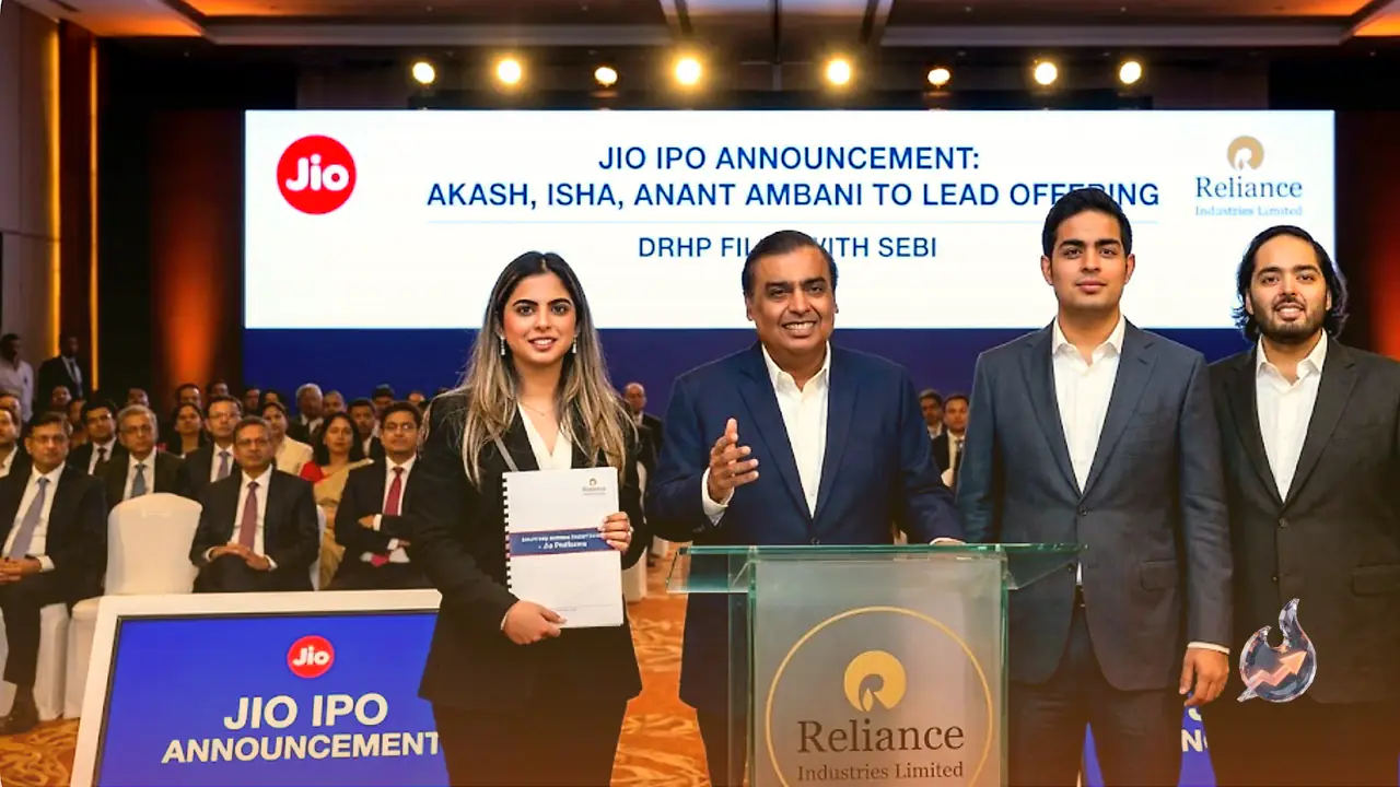 Jio IPO: मुकेश अंबानी ने किया ऐलान, Akash, Isha और Anant संभालेंगे जिम्मेदारी, DRHP SEBI में दाखिल