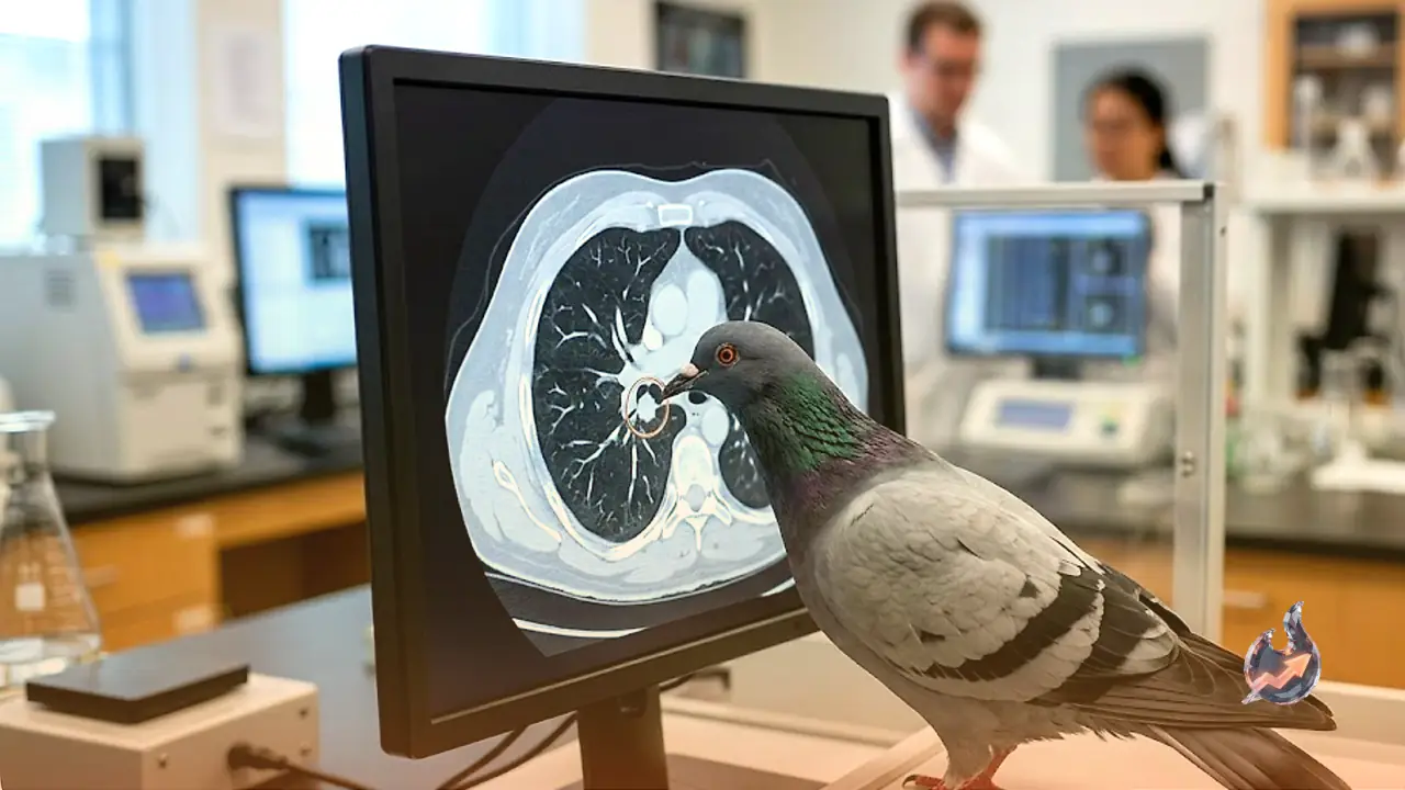 Trained pigeons are catching lung tumours that radiologists miss, and it points toward smarter medical AI