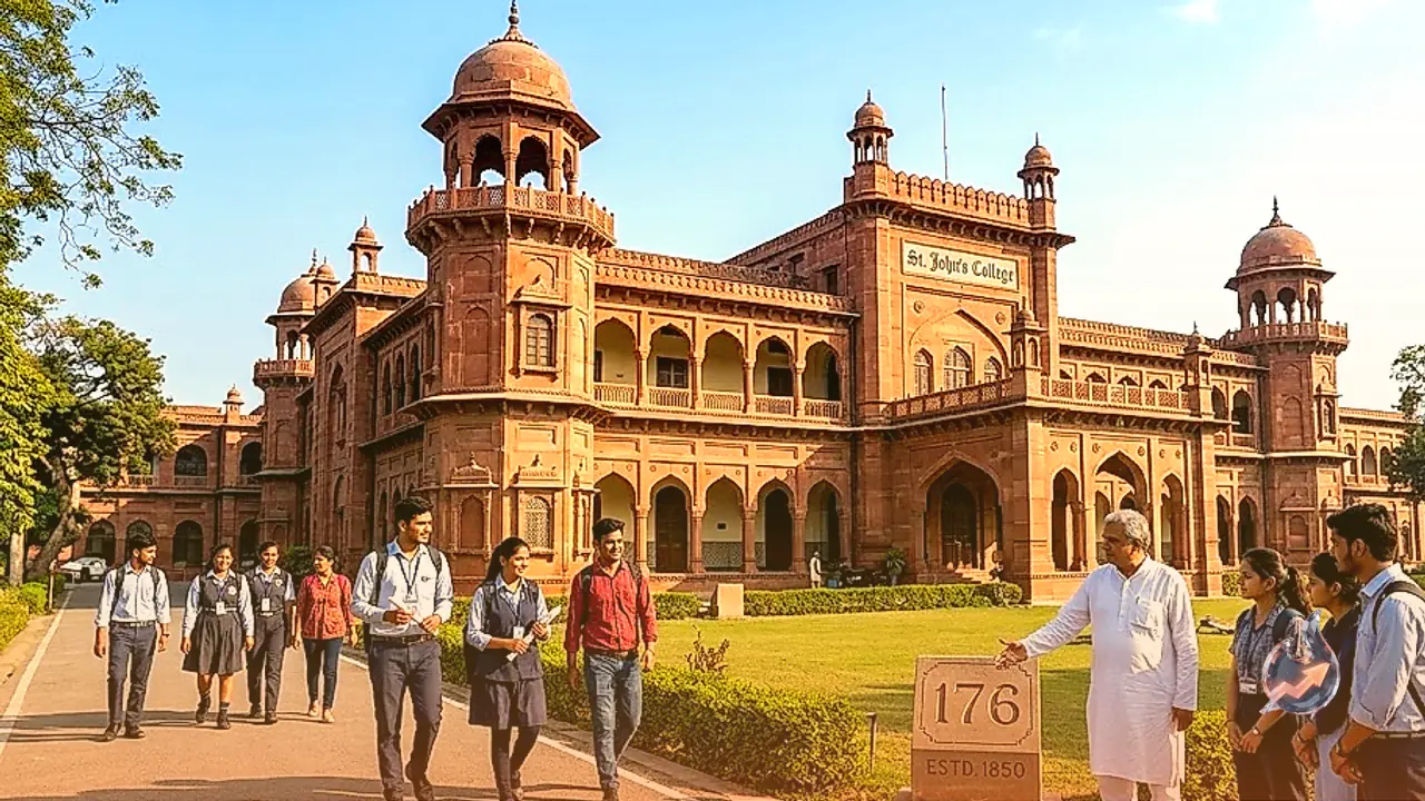 A 176-Year-Old Academic Fortress: Unveiling the Illustrious History of Agra's St. John's College