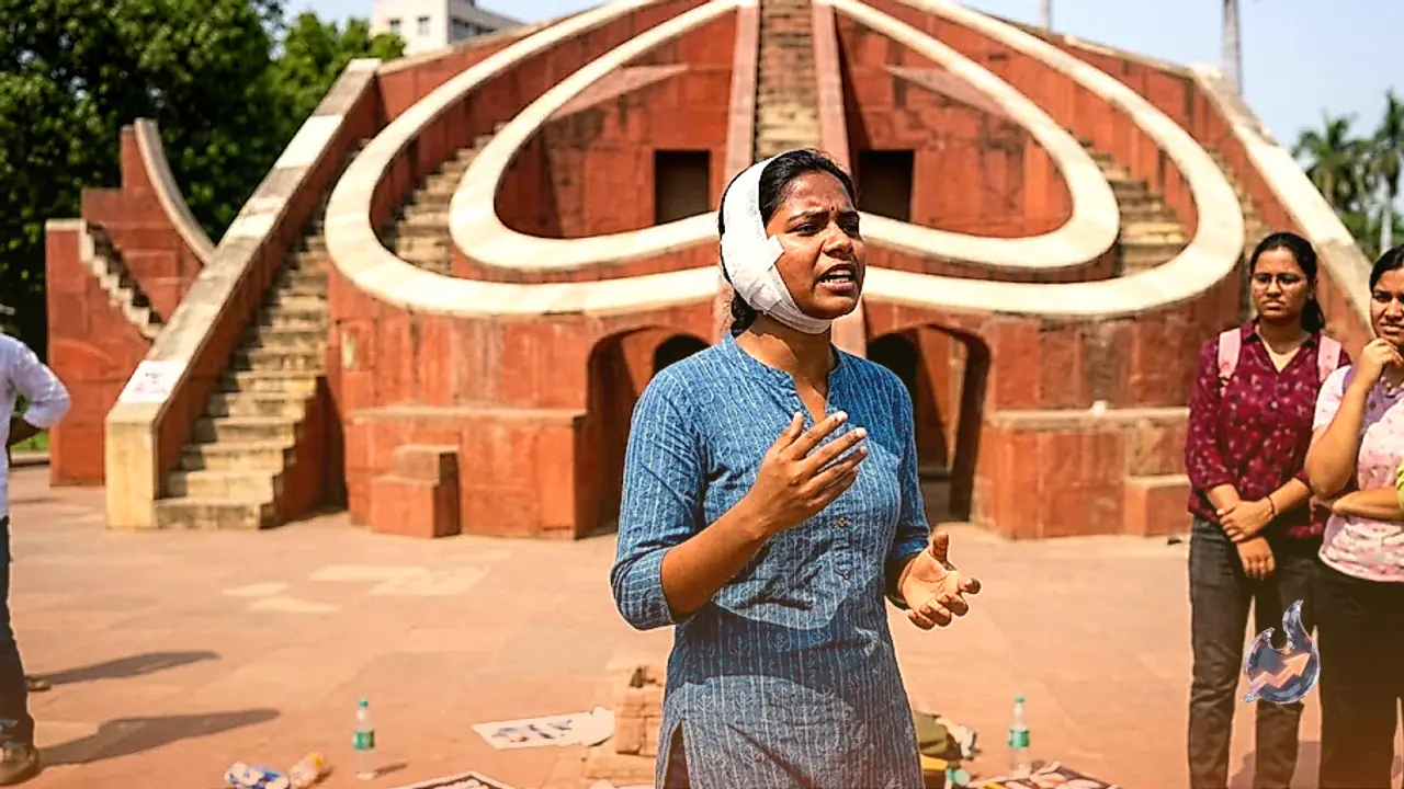Jantar Mantar Protest Violence: Delhi Police Reject Gunshot Claims as Injured Student Nutan Toppo Recounts Ordeal