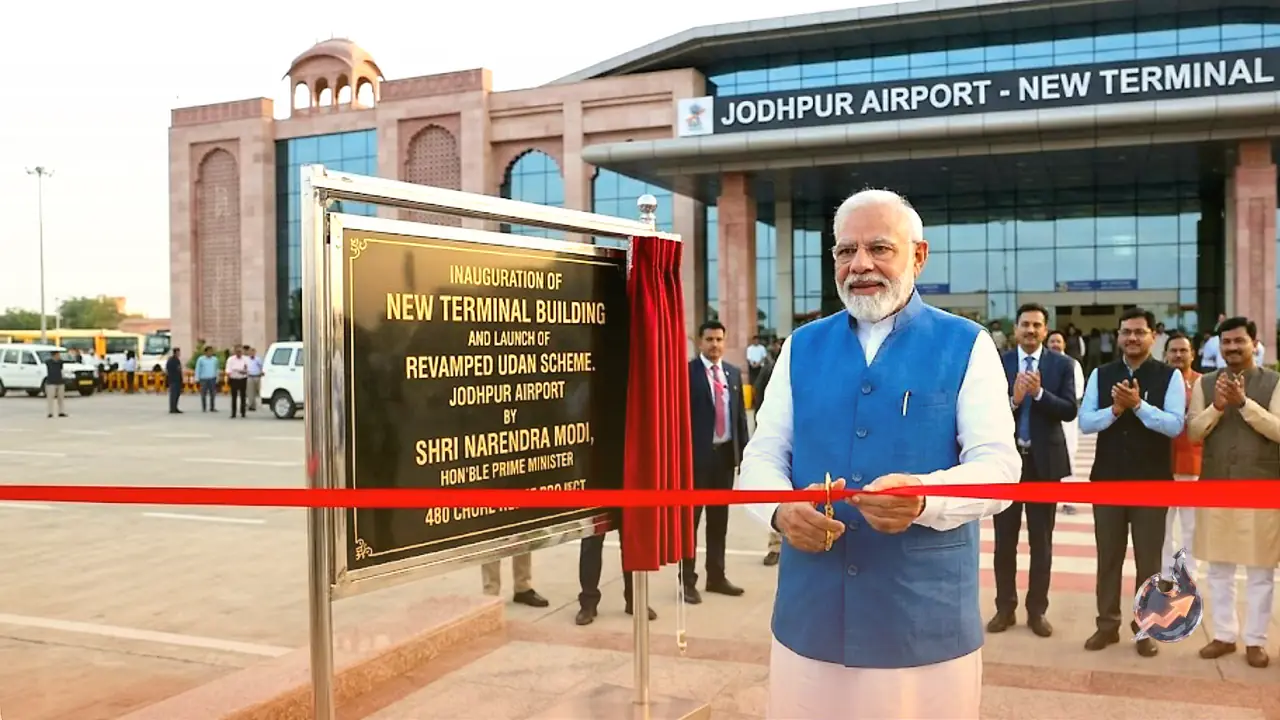 Modi Opens Jodhpur Airport's New Terminal and Rolls Out the Revamped UDAN Connectivity Plan