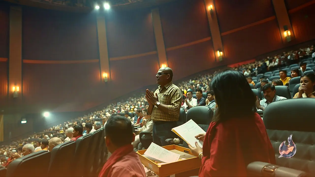 Devotional Fervour Grips Jodhpur Cinema Hall After 'Hanuman Ansh' Screening as Viewers Receive Hanuman Chalisa and Sweets