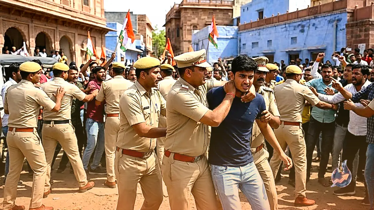 जोधपुर में कॉकरोच जनता पार्टी के कार्यक्रम पर हंगामा, एबीवीपी से झड़प के बाद ग्यारह लोग हिरासत में