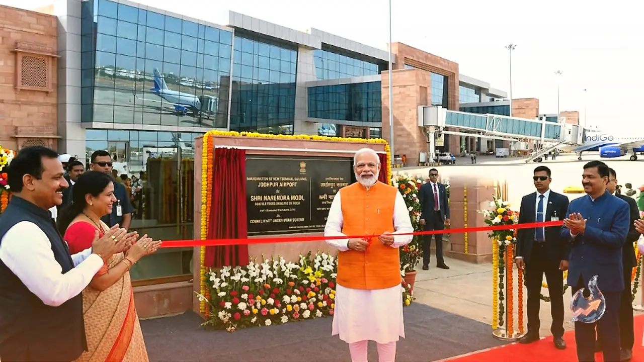 Narendra Modi To Inaugurate Jodhpur's New Airport Terminal Today With Six Aerobridges