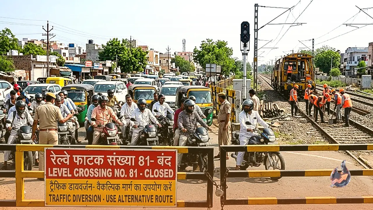 Two Major Level Crossings in Jodhpur to Close for Two Days, Railways Issue Diversions