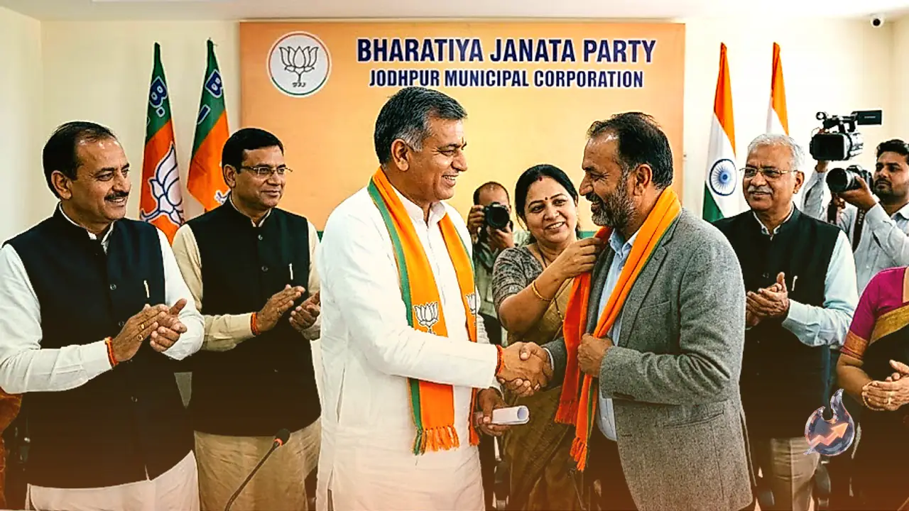 BJP Strengthens Position in Jodhpur Municipal Corporation as Seven Independent Councilors Join Party