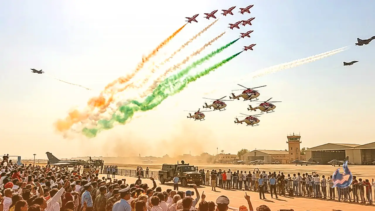 Jodhpur Skies Roar During Tarang Shakti-2026 as Suryakiran, Sarang and Fighter Jets Showcase Aerial Might