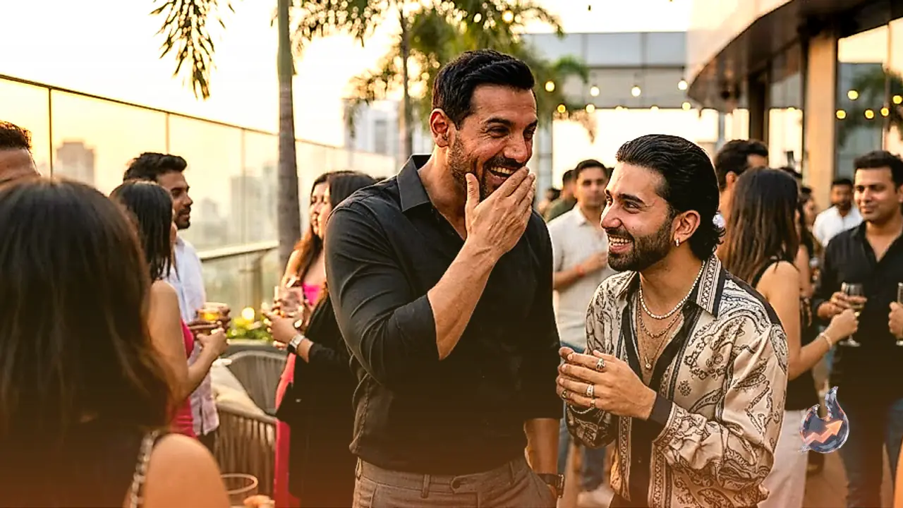 John Abraham Gets Tricked Into Saying 'I Love You' By Orry In This Viral Video