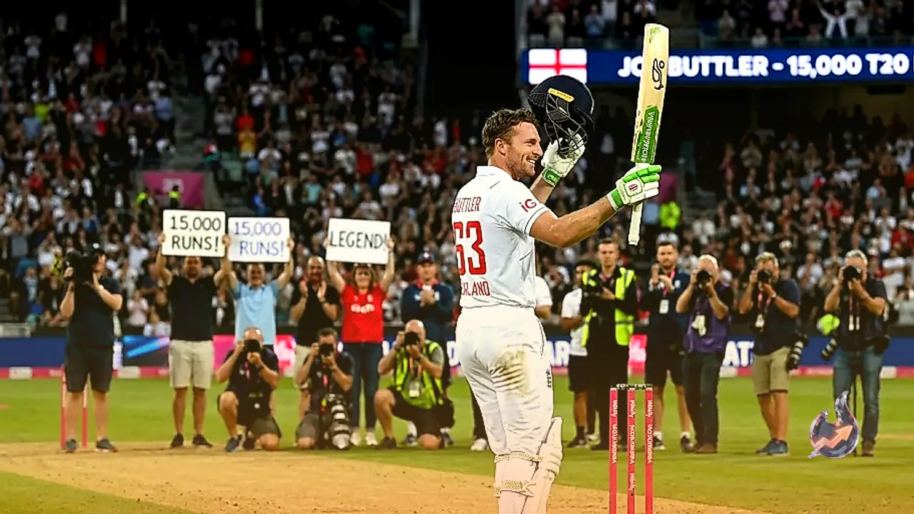 Jos Buttler Crowned Leading Run-Scorer in T20 History After Reaching 15,000 Career Runs