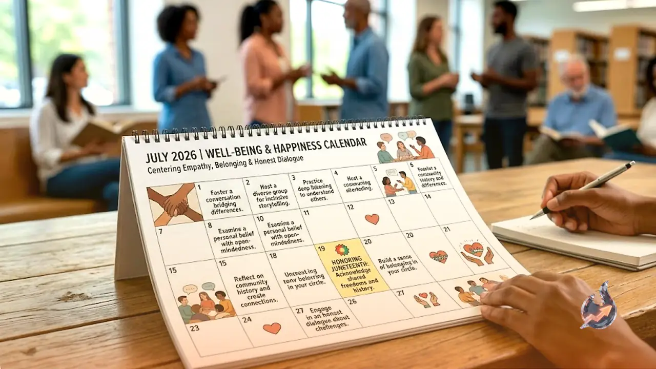 July 2026 Well-Being Calendar Puts Empathy, Belonging, and Honest Dialogue at the Centre