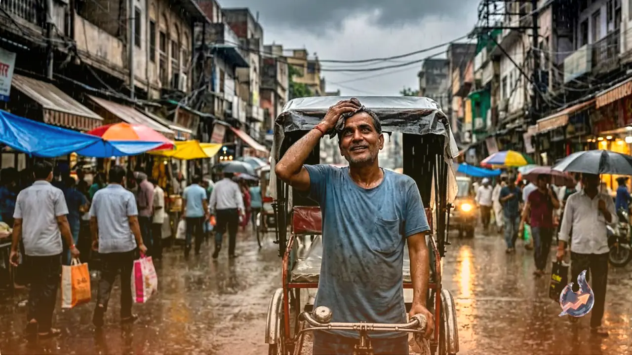 जुलाई में दो साल का सबसे तपता रविवार, अब सोमवार की बारिश से दिल्ली को राहत की उम्मीद