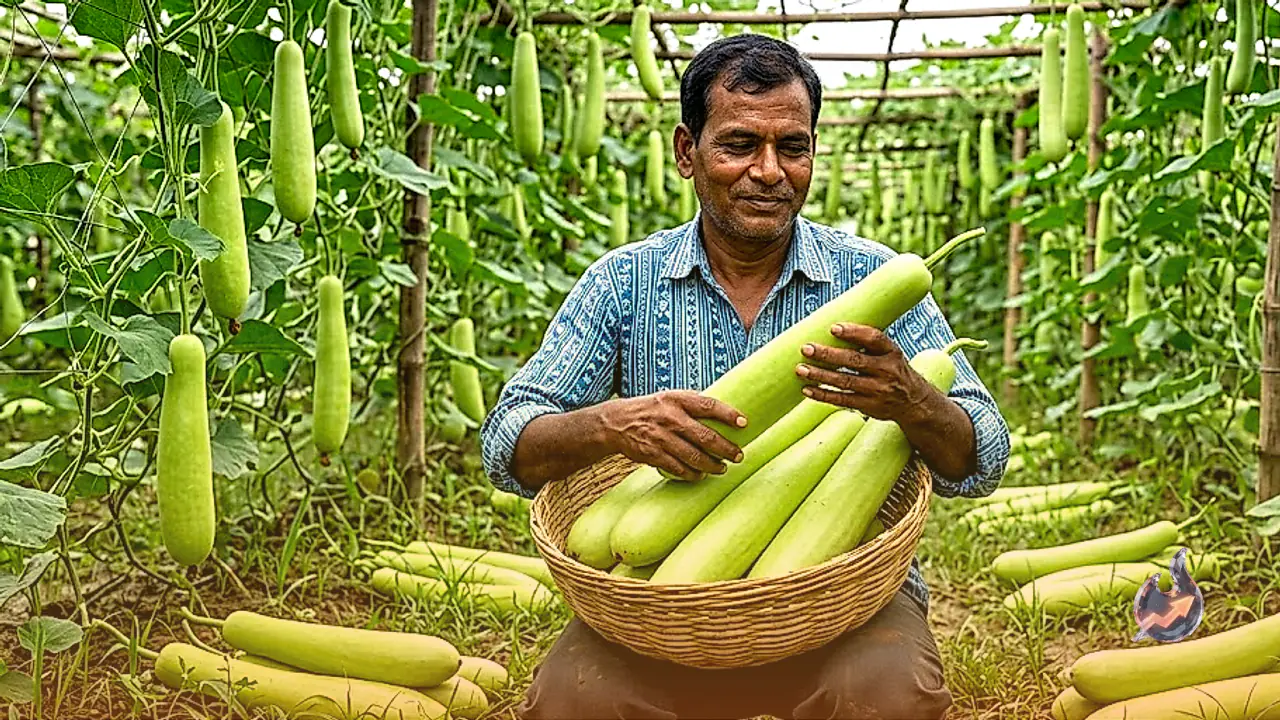 Boost Profits with Bottle Gourd Farming this July: Best Varieties for Farmers