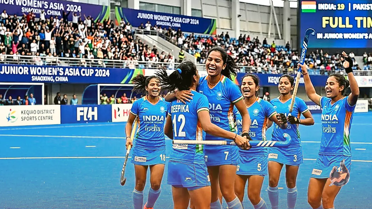 जूनियर महिला एशिया कप में भारतीय हॉकी टीम का धमाकेदार प्रदर्शन, पाकिस्तान को 19-0 से हराकर सेमीफाइनल में प्रवेश