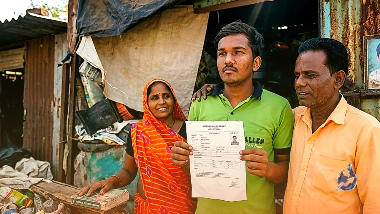 Scrap Collector's Son Sagar Regar Secures AIR 27157 in NEET UG, Cousin's Cancer Battle Inspires Medical Mission