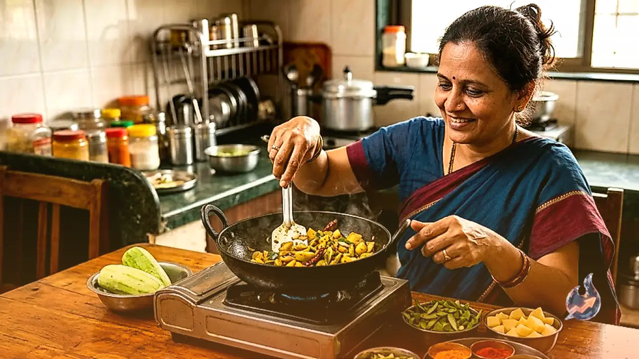 Turn Discarded Ridge Gourd Peels into a Savory Side Dish with Everyday Kitchen Spices