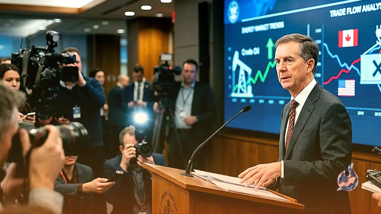 Bank of Canada Highlights Policy Challenges Amid Crude Oil Surges and US Tariff Risks