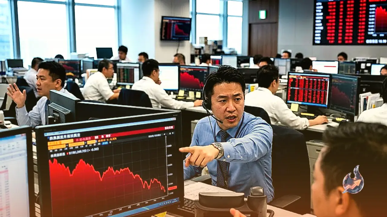 Global Chip Rout Triggers Asian Market Slump as Crude Oil Falls Below 88 Dollars