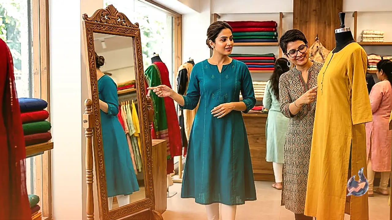 How to Pick the Right Kurti Cut for Your Specific Body Silhouette to Create Balance and Height