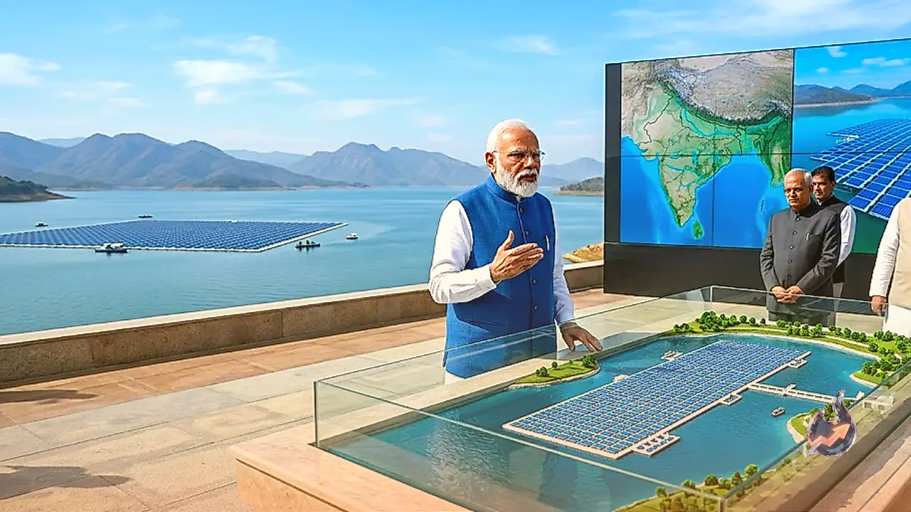 Cabinet Approves Rs 5070 Crore PM Surya Sarovar Scheme to Build 5000 MW Floating Solar Plants