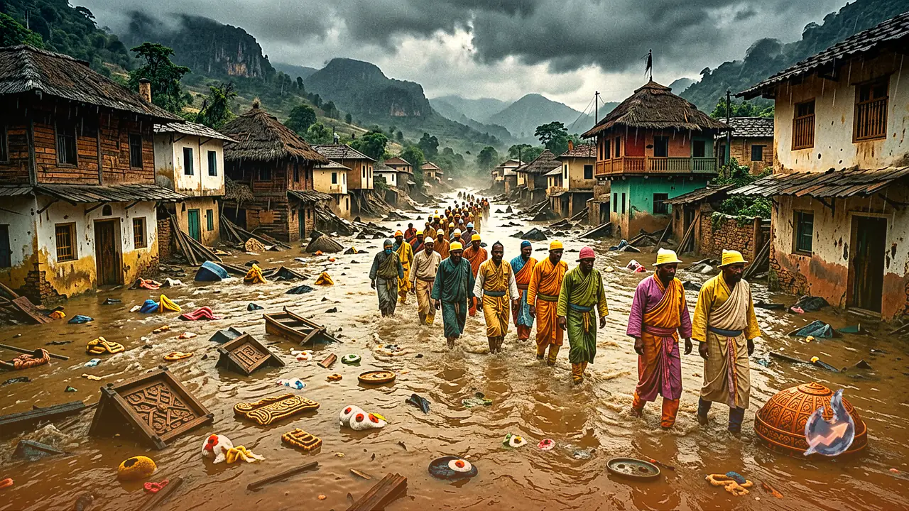 Tragedy on Kailash Mansarovar Route as Nepal Landslides Wipe Out Border Village Leaving Over 160 Dead