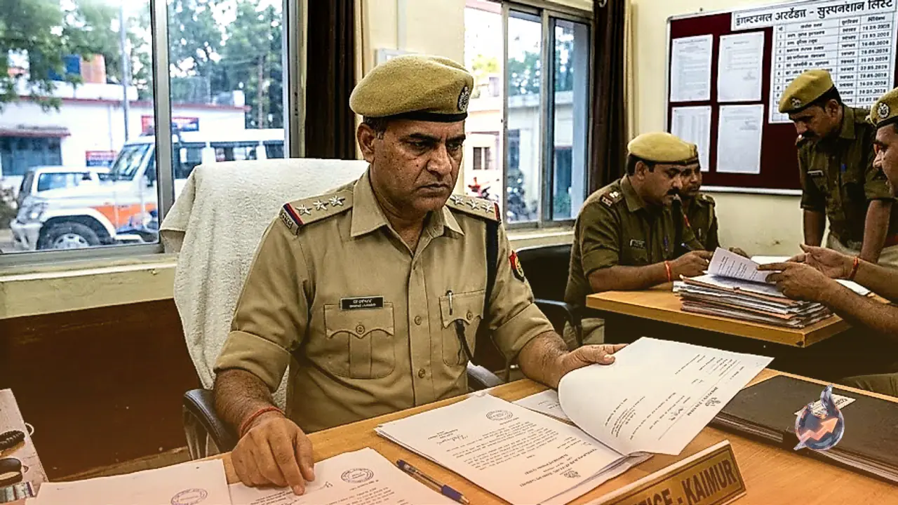Kaimur Police Crackdown: 25 Personnel Suspended Including Two SHOs Over Fake Attendance And Reels