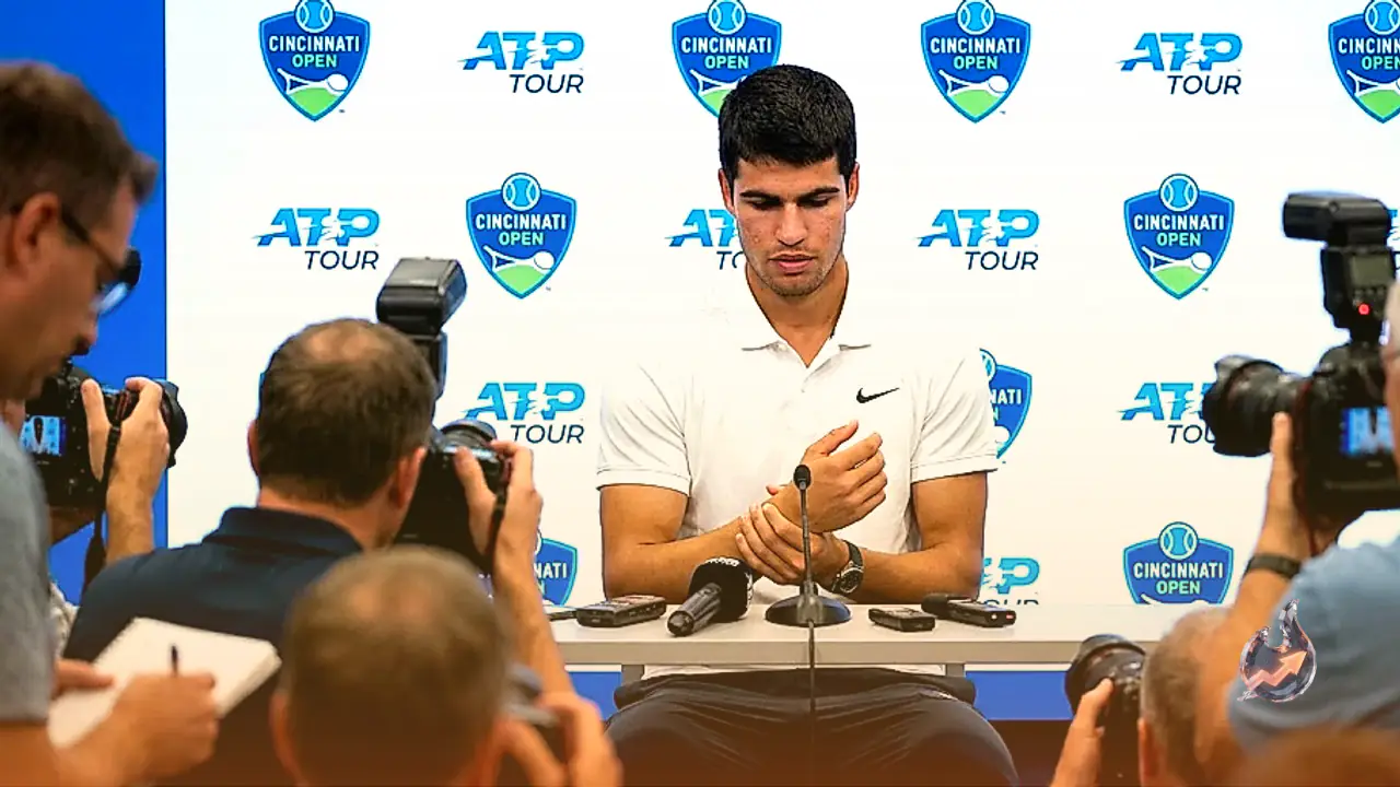 Wrist injury forces Carlos Alcaraz to skip Cincinnati Open