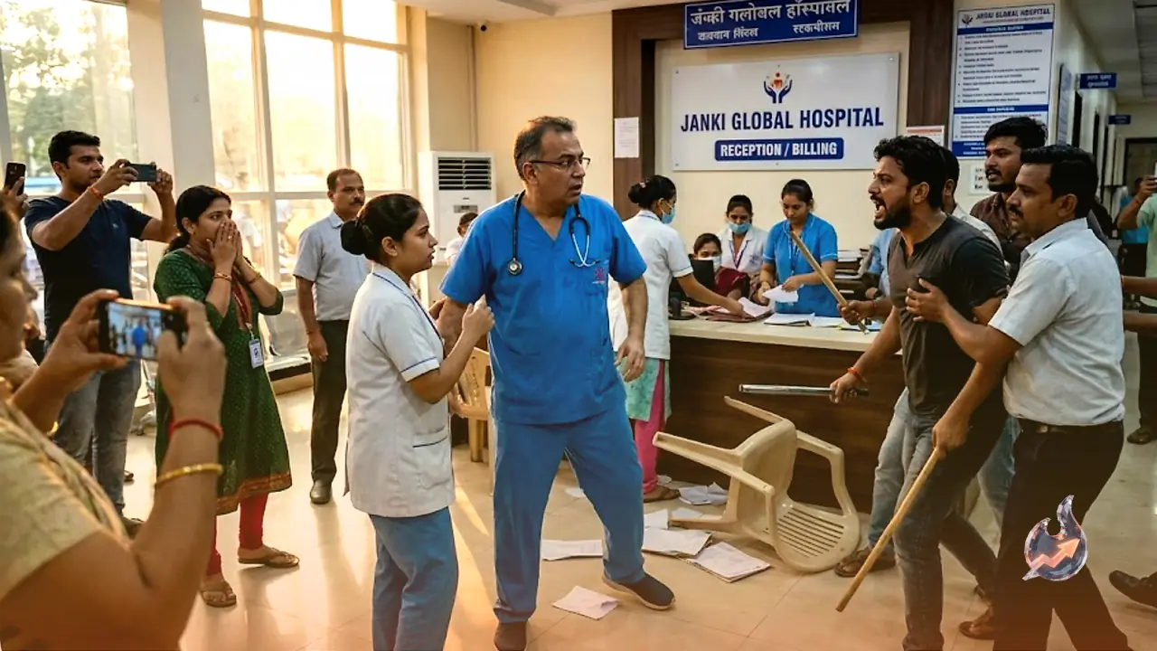 Kalyan hospital patient turns violent over unpaid bill, sends men with rods and sticks to attack doctor and staff