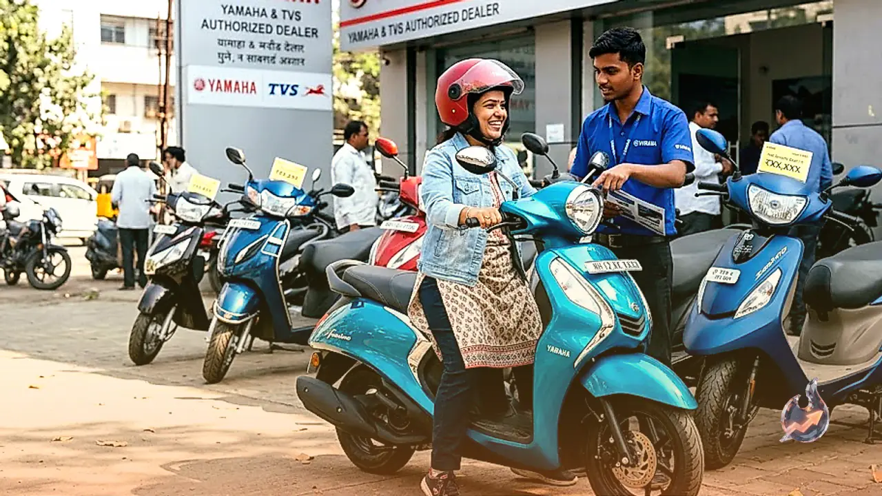 4 Reliable Lightweight Scooters for Short Height Riders From TVS Scooty Zest to Yamaha Fascino Starting at ₹67,650