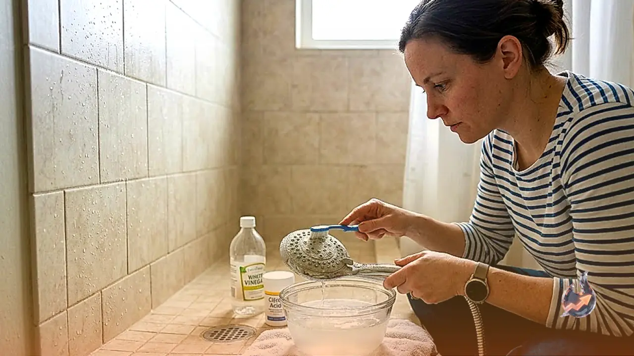 Clogged Shower Head? Easy Home Remedies Like Citric Acid and Vinegar to Restore Water Pressure Instantly