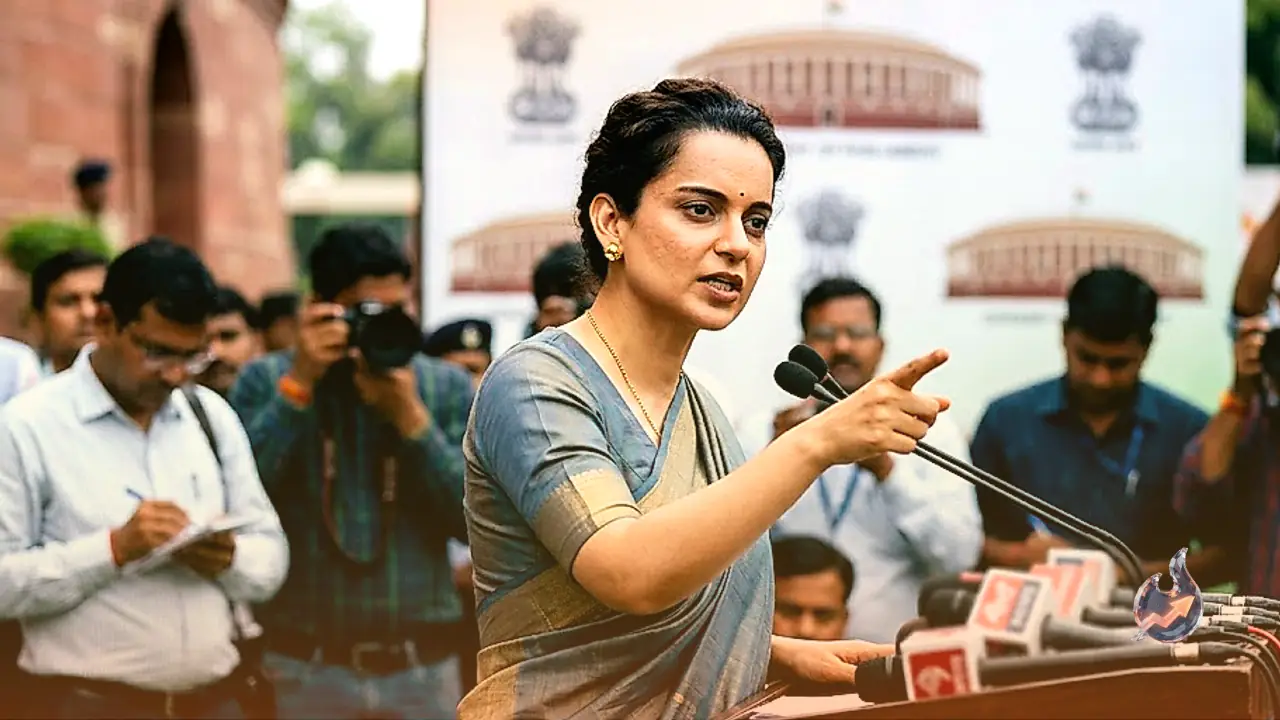 Kangana Ranaut Rebukes Bollywood's Stance on Pakistan and Targets Opposition Leadership