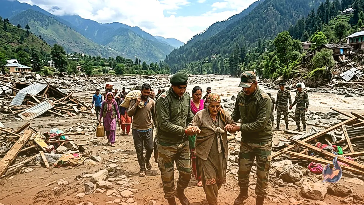 कांगड़ा की बोह घाटी में टूटा कुदरत का कहर, मलबे में दबे 25 मकान और 200 लोग हुए बेघर