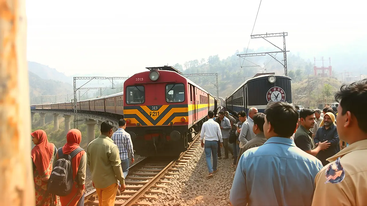 कांगड़ा घाटी नैरोगेज ट्रैक पर बहाल हुई रेल सेवा, 70 करोड़ की लागत से तैयार हुआ चक्की पुल