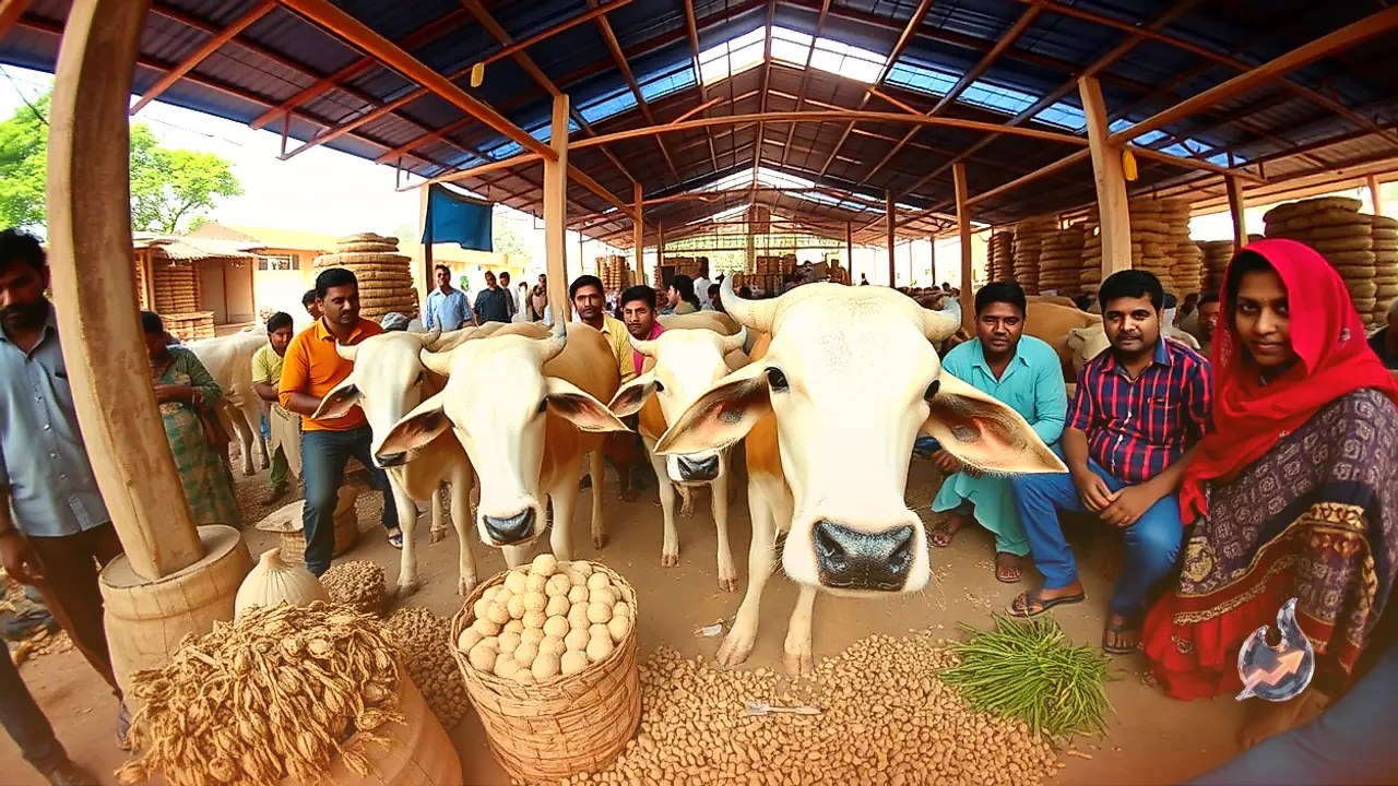 Kanha Gaushala in Saharanpur Crafts 10 Rupee Cow Dung Seed Balls Packed With Flower and Vegetable Seeds