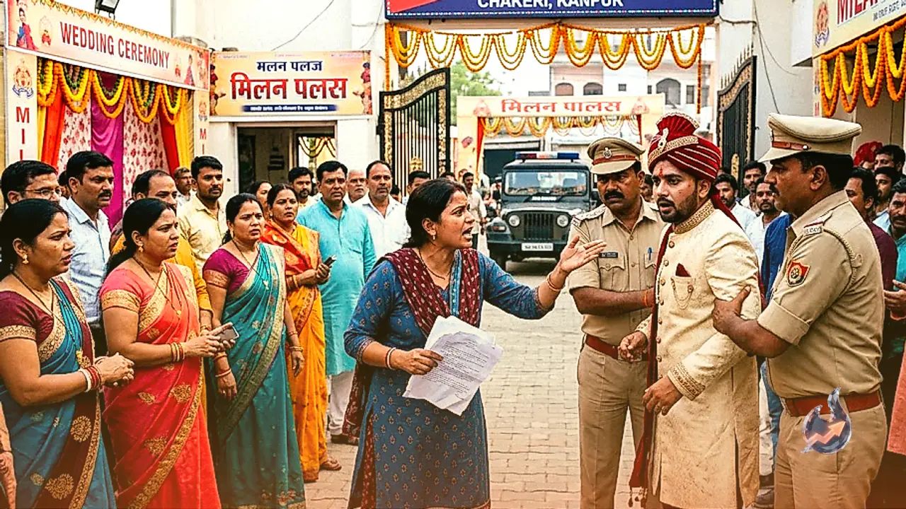 Kanpur Wedding Halted As First Wife Crashes Venue With Police, Exposing Husband’s Secret Second Marriage