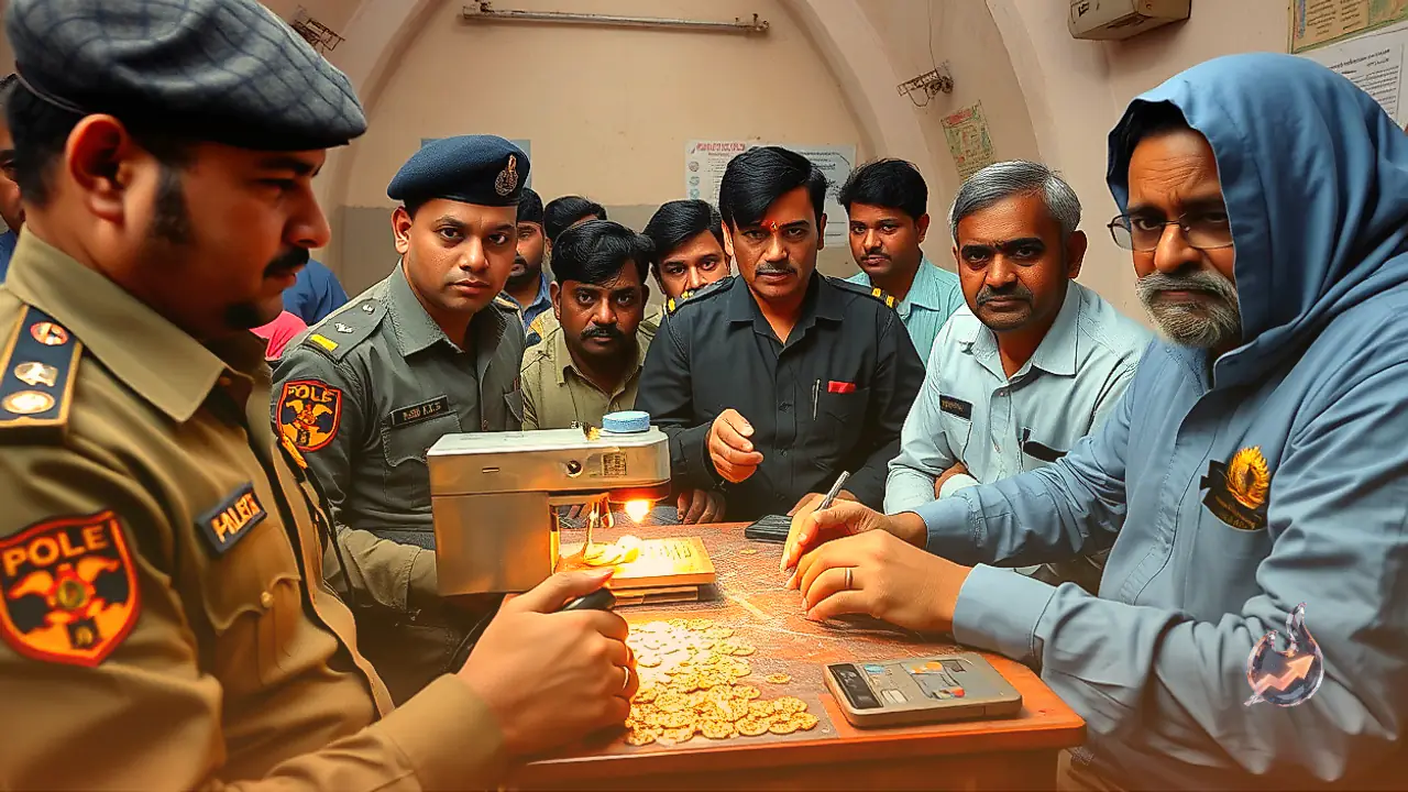 कानपुर में लेजर मशीन से कम शुद्धता वाले सोने पर नकली हॉलमार्क लगाने की साजिश बेनकाब
