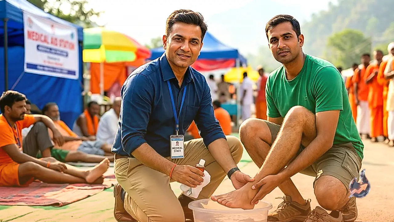 कांवड़ यात्रा के दौरान पैदल चलने से सूज गए पैर तो अपनाएं डॉक्टर मनोज वाभले के बताए तीन असरदार उपाय